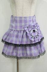画像3: QOOZA / Kuromi mini skirt  ラベンダー H-26-09-03-021-PU-SK-KB-ZH (3)