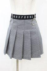 画像1: MORPH8NE / OFF SKIRT S ブラック×ホワイト H-26-09-04-031-PU-SK-KB-ZH (1)