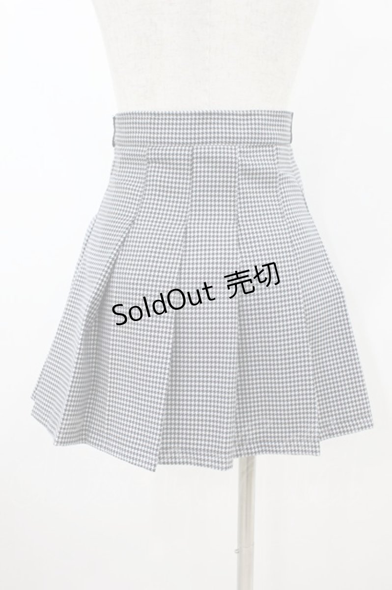 画像2: MORPH8NE / OFF SKIRT S ブラック×ホワイト H-26-09-04-031-PU-SK-KB-ZH (2)