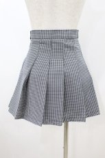画像2: MORPH8NE / OFF SKIRT S ブラック×ホワイト H-26-09-04-031-PU-SK-KB-ZH (2)