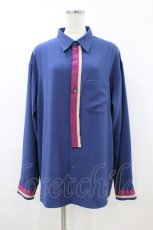 画像1: MILKBOY / COLOR POINT SHIRTS  ロイヤルブルー H-26-09-04-054-MB-BL-KB-ZH (1)