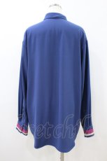 画像2: MILKBOY / COLOR POINT SHIRTS  ロイヤルブルー H-26-09-04-054-MB-BL-KB-ZH (2)