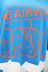 画像4: MILKBOY / MB AIRWAYS TEE  ブルー H-26-09-04-055-MB-TO-KB-ZH (4)