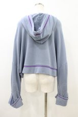 画像2: LAND by MILK BOY / HEART STONE HOODIES  ブルー H-26-09-04-056-PU-TO-KB-ZH (2)