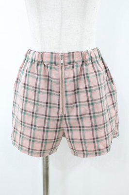 Preview of COZY CHECK SHORTパンツ 2 ピンクベージュ