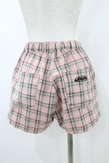 画像2: Candy Stripper / COZY CHECK SHORTパンツ 2 ピンクベージュ H-26-09-04-009-PU-PA-KB-ZH (2)