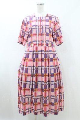 Preview of Florie marine collar dress M ピンク