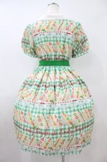 画像2: Emily Temple cute / Fruit Sandwichワンピース  グリーン H-26-09-04-014-ET-OP-AK-ZH (2)