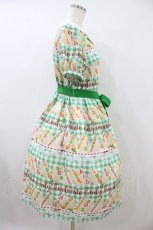 画像3: Emily Temple cute / Fruit Sandwichワンピース  グリーン H-26-09-04-014-ET-OP-AK-ZH (3)