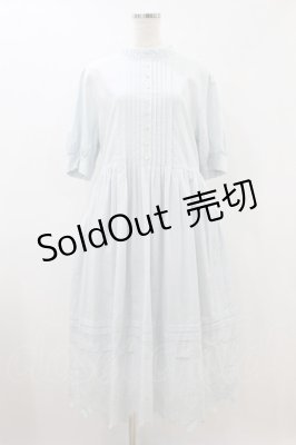 Preview of Monogram-lace Clara dress M サックス