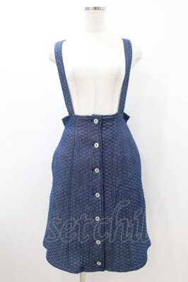 Preview of DENIM QUILT SKIRT M ブルー