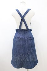 画像2: Candy Stripper / DENIM QUILT SKIRT M ブルー H-26-09-04-023-PU-SK-KB-ZH (2)