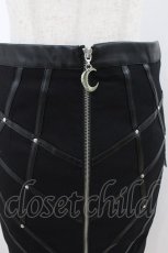画像3: Restyle / BONDED TO THE MOON SKIRT M ブラック H-26-09-04-024-GO-SK-KB-ZH (3)
