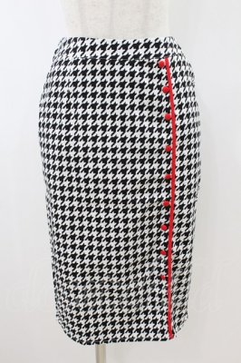 Preview of HOUNDSTOOTH BOMBSHELL SKIRT L ブラック