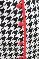 画像3: SOURPUSS / HOUNDSTOOTH BOMBSHELL SKIRT L ブラック H-26-09-04-025-PU-SK-KB-ZH (3)