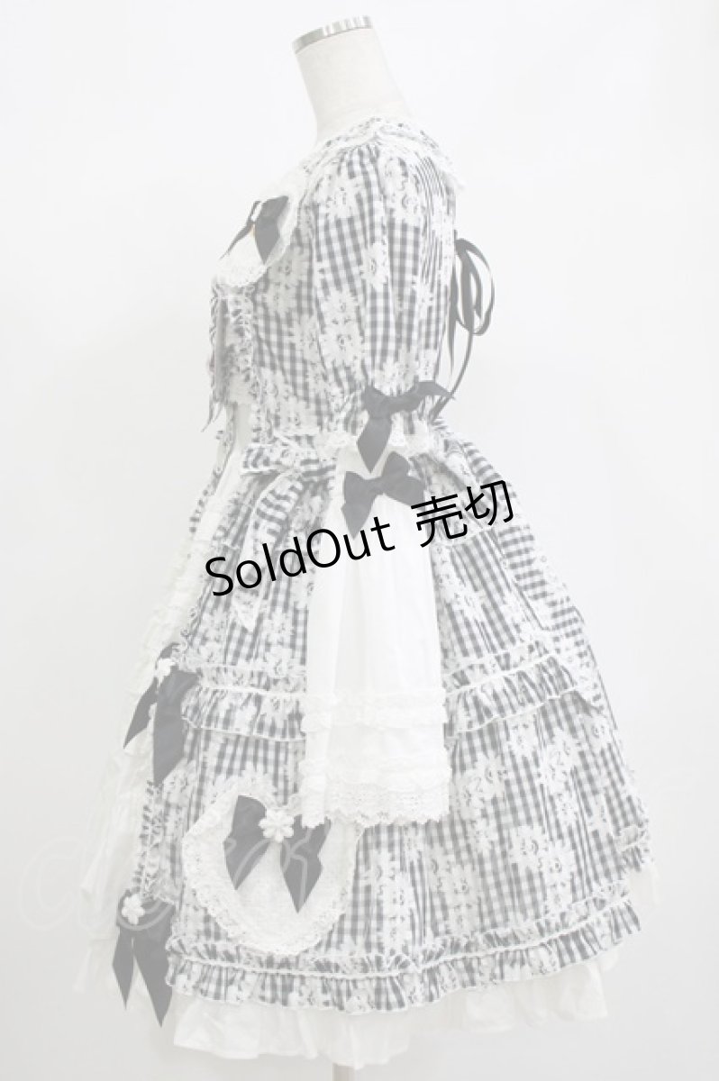 画像2: BABY,THE STARS SHINE BRIGHT / Fragrant Floral Menuetワンピース Free ブラック H-26-09-05-003-BA-OP-NS-ZH (2)