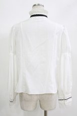 画像3: Eri Aino's collaboration / シャーロットの水曜日ブラウス L 白 H-26-09-05-042-LO-BL-NS-ZH (3)