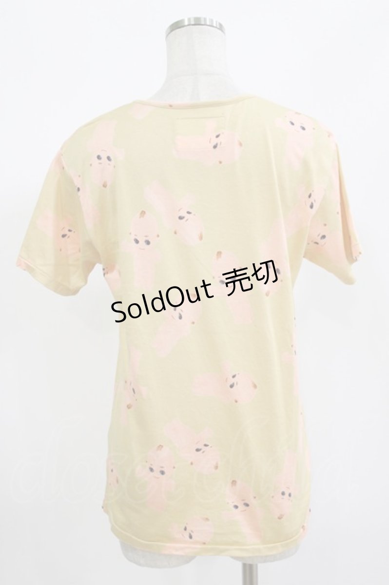 画像2: PINK HOUSE / キューピーpt Tシャツ Free マスタード H-26-09-05-048-LO-TO-NS-ZH (2)
