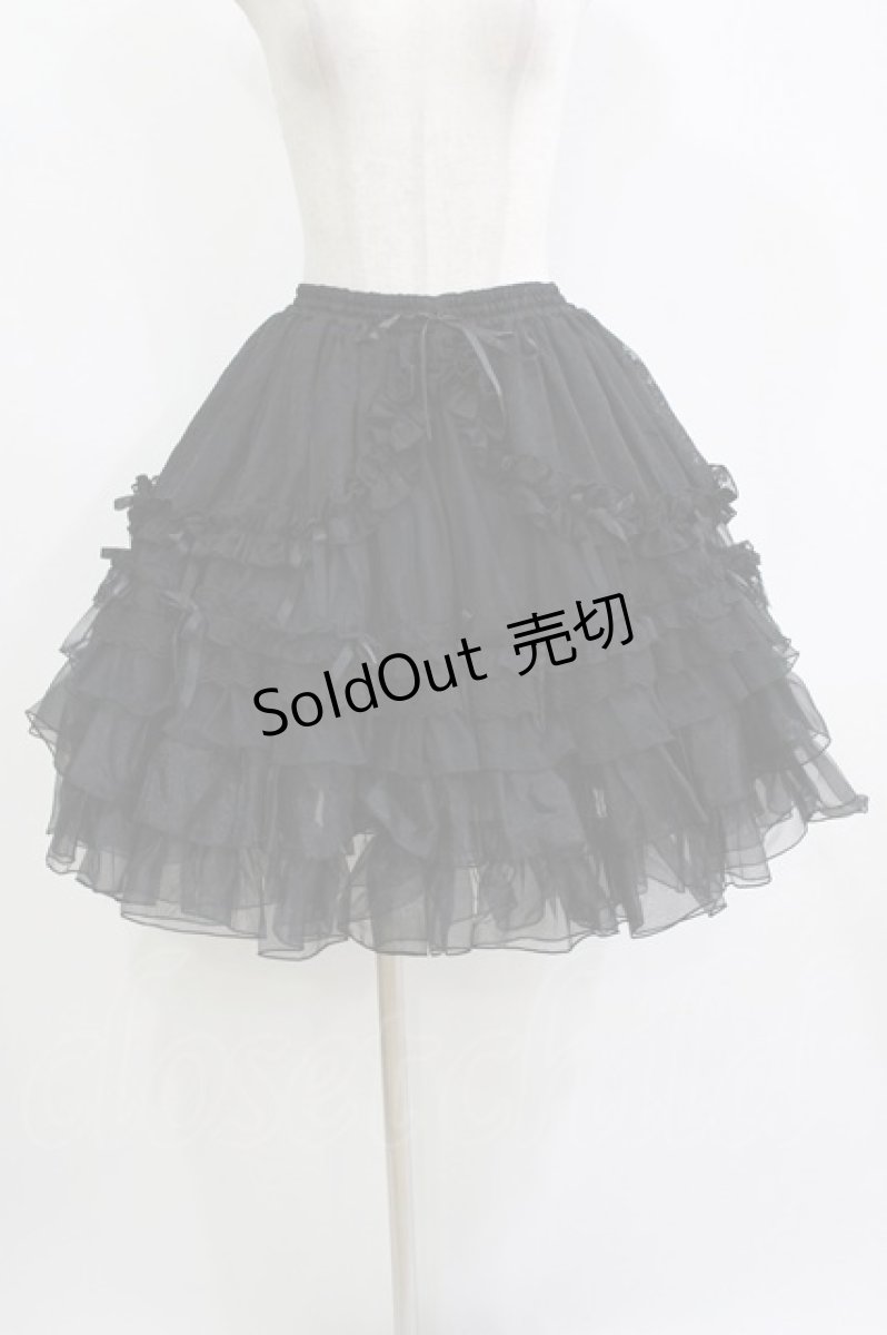 画像1: Angelic Pretty / Classicalバレリーナスカート F ブラック H-26-09-05-062-AP-SK-YZ-ZH (1)