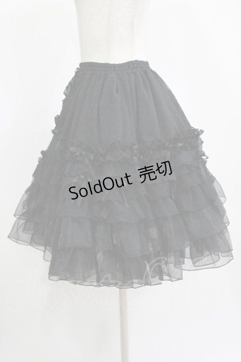 画像2: Angelic Pretty / Classicalバレリーナスカート F ブラック H-26-09-05-062-AP-SK-YZ-ZH (2)