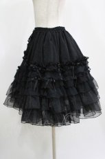 画像2: Angelic Pretty / Classicalバレリーナスカート F ブラック H-26-09-05-062-AP-SK-YZ-ZH (2)