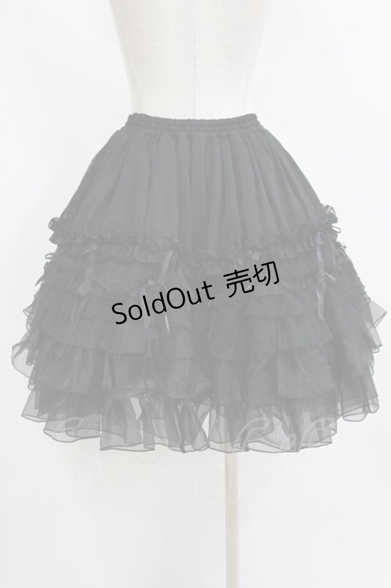 画像3: Angelic Pretty / Classicalバレリーナスカート F ブラック H-26-09-05-062-AP-SK-YZ-ZH (3)