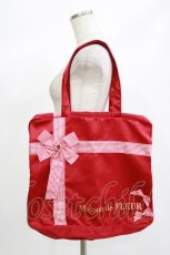 画像1: Maison de FLEUR / Maison de FLEUR×Misako Aoki/プレゼントリボンボストンバッグ  レッド H-26-09-05-065-LO-BG-NS-ZH (1)