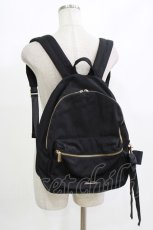 画像1: Maison de FLEUR / 撥水加工ポケットリボンリュック  ブラック H-26-09-05-068-LO-BG-NS-ZH (1)