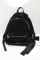 画像2: Maison de FLEUR / 撥水加工ポケットリボンリュック  ブラック H-26-09-05-068-LO-BG-NS-ZH (2)