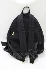 画像3: Maison de FLEUR / 撥水加工ポケットリボンリュック  ブラック H-26-09-05-068-LO-BG-NS-ZH (3)