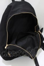 画像4: Maison de FLEUR / 撥水加工ポケットリボンリュック  ブラック H-26-09-05-068-LO-BG-NS-ZH (4)