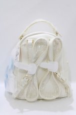画像3: Maison de FLEUR / シナモロールリボンリュック  白 H-26-09-05-075-LO-BG-NS-ZH (3)
