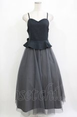 画像1: an another angelus / チュールドッキングキャミワンピース Free CHARCOAL H-26-09-05-012-CA-OP-NS-ZH (1)