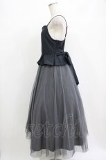 画像2: an another angelus / チュールドッキングキャミワンピース Free CHARCOAL H-26-09-05-012-CA-OP-NS-ZH (2)