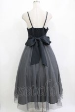 画像3: an another angelus / チュールドッキングキャミワンピース Free CHARCOAL H-26-09-05-012-CA-OP-NS-ZH (3)