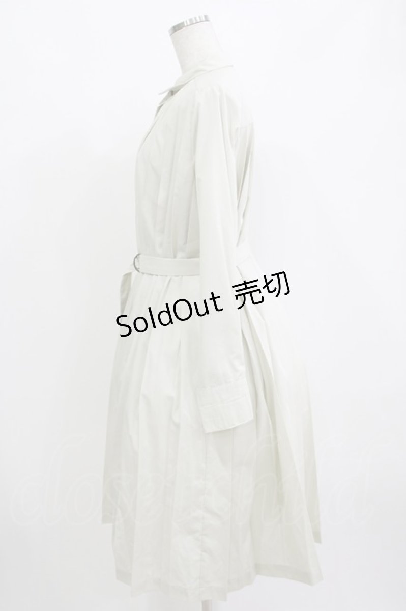 画像2: COUPE LE COEUR / プリーツロングシャツワンピース Free L/GRAY H-26-09-05-020-GO-OP-NS-ZH (2)