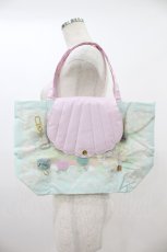 画像1: Q-pot. / シェルマカロントートバッグ  ミント H-26-09-06-001-QP-BG-AK-ZH (1)