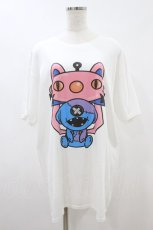 画像1: NieR Clothing / トレバコラボoneくんカットソー  白 H-26-09-06-028-PU-TO-KB-ZH (1)