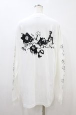 画像2: NieR Clothing / プリントLONG CUTSEW XL 白 H-26-09-06-035-PU-TO-AK-ZH (2)