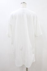 画像2: NieR Clothing / プリント半袖CUTSEW XL 白 H-26-09-06-036-PU-TO-KB-ZH (2)