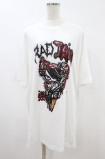 画像1: HYPER CORE / RAD JAMコラボレーションTシャツ  白 H-26-09-06-037-PU-TO-KB-ZH (1)