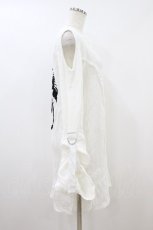 画像4: HYPER CORE / 肩開きプリントワンピース  白 H-26-09-06-038-PU-OP-AK-ZH (4)
