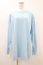 画像1: NieR Clothing / BACK PRINT CUTSEW  ブルー H-26-09-06-042-PU-TO-KB-ZH (1)