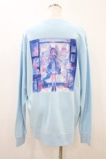 画像2: NieR Clothing / ブルーラビットトレーナー【BACK DESIGN】  サックス H-26-09-06-043-PU-TO-KB-ZH (2)