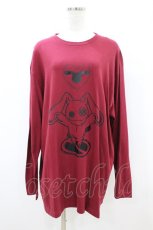 画像1: NieR Clothing / COTTON LONG CUTSEW XL エンジ H-26-09-06-046-PU-TO-KB-ZH (1)