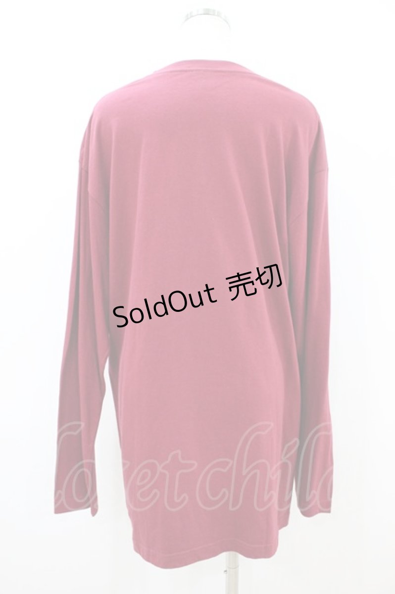 画像2: NieR Clothing / COTTON LONG CUTSEW XL エンジ H-26-09-06-046-PU-TO-KB-ZH (2)