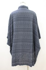 画像2: MiDiom / Oriental JQ Square Shirt  Dull Blue H-26-09-06-048-PU-BL-KB-ZH (2)