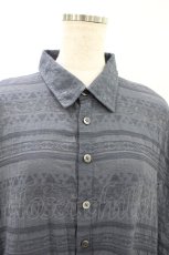 画像3: MiDiom / Oriental JQ Square Shirt  Dull Blue H-26-09-06-048-PU-BL-KB-ZH (3)