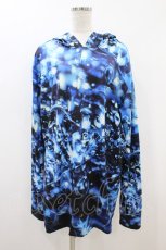 画像1: NieR Clothing / 総柄プルパーカー F 青 H-26-09-06-051-PU-TO-KB-ZH (1)