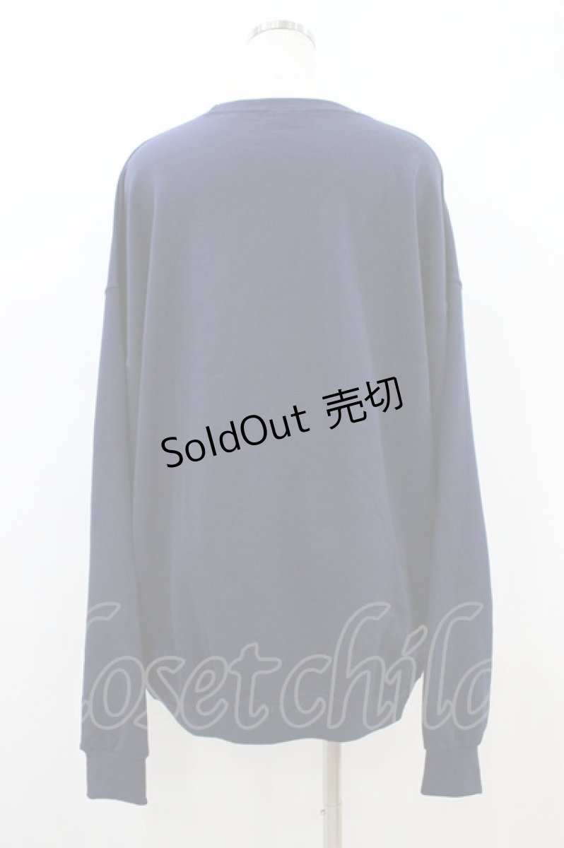 画像2: NieR Clothing / プリントSWEAT  XL 紺 H-26-09-06-052-PU-TO-AK-ZH (2)